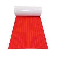 Carreaux de pont de bateau en faux teck en mousse EVA série orange tapis marin auto-adhésif bateaux jet-skis sièges de réfrigérateur gymnases UV