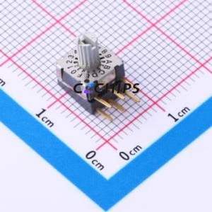 SKCR-16H1 Rotary Encoder Switch Through hole Component (THT) Switch 16 True Code - Product Image 1