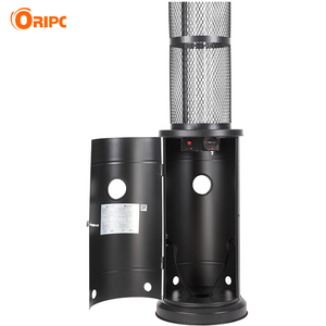 <span class=keywords><strong>Calentador</strong></span> de Patio de Gas de Acero para Exteriores con Tubo de Vidrio Redondo Negro/Blanco de 1.8M con Llama Realista, para Jardín, Fiestas, con Interruptor de Inclinación - Product Image 4