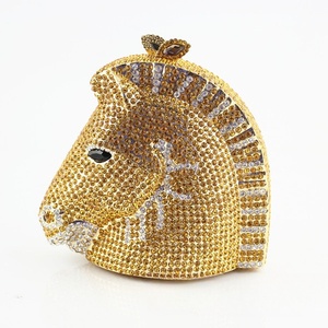 Bolso de Lujo con Cristales de Zebra y Diamantes, <span class=keywords><strong>Venta</strong></span> al por Mayor, para Bodas y Fiestas, Uso Diario - Product Image 5