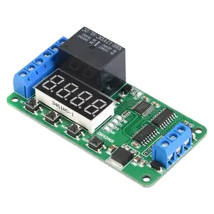 12V Dual Channel Multifunctional DPDT Delay Timer Relay Time Control Switch DR42A01