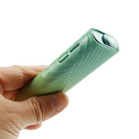 Étui de protection de couleur dégradée, compatible avec la série IQO Ilum I ONE, motif animal, sergé, antidérapant, doux, protection à 360 degrés, DB002