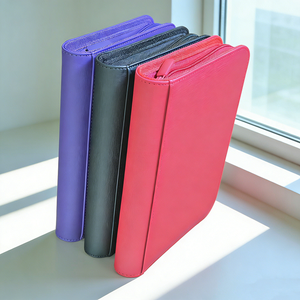 Album photo en cuir PU pliable avec fermeture éclair, 4 emplacements pour cartes, pour voyage, trajets quotidiens, poche de sac à dos, rangement de photos, organisation de documents - Product Image 5