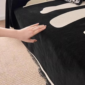 Jeté de canapé en chenille moderne et luxueux, couverture toute saison, haut de gamme, <span class=keywords><strong>anti</strong></span>-boulochage et résistant aux griffes de <span class=keywords><strong>chat</strong></span> - Product Image 3