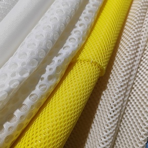 100% poliéster transpirable Dry Fit Sandwich 3D tela de malla de aire para zapatos deportivos <span class=keywords><strong>Material</strong></span> de malla para zapatos tela Pointelle - Product Image 4