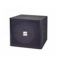 SRX718S Caisson de basses passif professionnel de 18 pouces, 600W, en MDF, pour scène