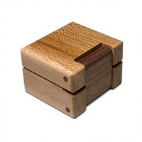 Boîte à bijoux en bois naturel écologique avec plusieurs compartiments, design moderne, organisateur de bijoux fait main sur mesure, étui de rangement