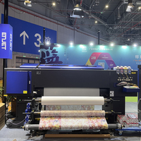 Machine d'impression par sublimation numérique haute précision ENJET 1,9 m, imprimante par sublimation pour tissu, pour t-shirts avec 8 têtes I3200