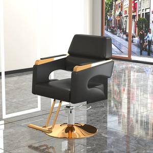 Miroir de salon en verre LED, fauteuil de barbier, interrupteur à bascule mural, design moderne, réglable, rotatif, garantie 5 ans - Product Image 5