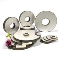 Anneaux en céramique piézoélectriques matériels de PZT-8 de 50*17*6mm pour le transducteur de soudure ultrasonore