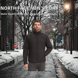 Chaqueta Bomber Junction para Hombre <span class=keywords><strong>de</strong></span> <span class=keywords><strong>The</strong></span> <span class=keywords><strong>North</strong></span> <span class=keywords><strong>Face</strong></span>, Estilo Urbano, 100% Poliéster Reciclado, Repelente al Agua, Abrigo <span class=keywords><strong>de</strong></span> Invierno con Bolsillos con Cierre Seguro - Product Image 4