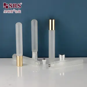 Bottiglie di profumo Roll-on da 10ML per imballaggio cosmetico in vetro di vendita caldo