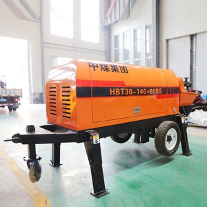 Chất lượng cao vữa Máy bơm xây dựng vữa BƠM BÊ TÔNG DIESEL BƠM BÊ TÔNG cho sàn đổ - Product Image 5