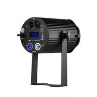 Ziaïa — projecteur lumineux, Spot lumineux led RGBW, 4 en 1, mini, portatif avec télécommande dmx, de couleur RGBW, 40W