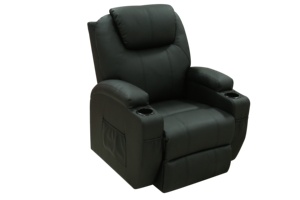 Sillón <span class=keywords><strong>reclinable</strong></span> de elevación de potencia con 8 vibraciones Masaje Calefacción Motor único Dos USB Carga Dos portavasos Marco de metal OEC7 # - Product Image 3