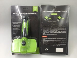 Best Seller <span class=keywords><strong>Pet</strong></span> Hair Deshedding <span class=keywords><strong>Grooming</strong></span> Tool Dog Cat Autolimpieza Slicker <span class=keywords><strong>Brush</strong></span> - Product Image 6