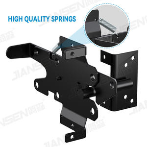 Stock local américain matériel de porte de clôture <span class=keywords><strong>en</strong></span> fer <span class=keywords><strong>autobloquant</strong></span> loquet de porte de clôture <span class=keywords><strong>en</strong></span> PVC de ferme pour porte de jardin - Product Image 3