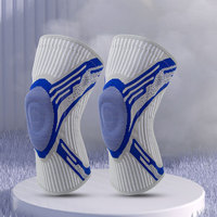 Rodillera de Compresión Antideslizante para Deportes, Soporte de Rodilla para Correr, Gimnasio, Levantamiento de Pesas, Baloncesto, Artritis