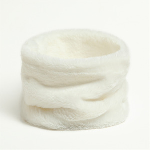 Écharpe en Fausse <span class=keywords><strong>Fourrure</strong></span> de Lapin Épais Anneau en Peluche Echarpe Chaude <span class=keywords><strong>Snood</strong></span> Cou Echarpes Outdoor Ski Face Mask Muffler - Product Image 2