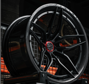 Trz 18 19 20 <span class=keywords><strong>21</strong></span> 22 23 24 pouces jantes de voiture de tourisme 5x120 5x112 5x114.3 forgé personnalisé 2 pièces roue en fibre de carbone rayon étoile - Product Image 1