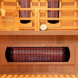 Phòng xông hơi hồng ngoại 2 người và phòng xông hơi truyền thống với Lò sưởi điện 6KW - Product Image 4