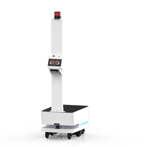 Robot de Entrega REEMAN <span class=keywords><strong>Girrafe</strong></span> Pro, Robot de Transporte de Materiales Autónomo para Interiores con Capacidad de Carga de 100 kg - Product Image 1