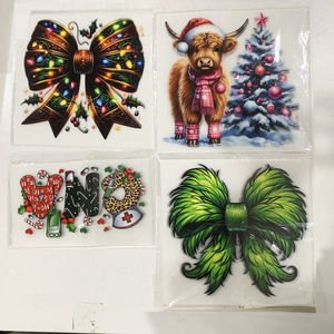 Yunshang Custom Dtf Transfers Christmas <strong>Grinch</strong> Screen Print Heat Transfer Designs for t Shirts <strong>Clothes</strong> - Product Image 3