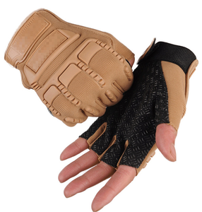 Guantes Tácticos DF sin Dedos con Protección Contra Impactos y Absorción de Vibraciones para Motocicleta - Product Image 5