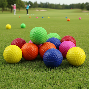 Venta al por mayor OEM esponja elástica espuma <span class=keywords><strong>de</strong></span> pelotas <span class=keywords><strong>de</strong></span> <span class=keywords><strong>golf</strong></span> entrenamiento <span class=keywords><strong>bolas</strong></span> <span class=keywords><strong>de</strong></span> <span class=keywords><strong>golf</strong></span> <span class=keywords><strong>de</strong></span> colores logotipo personalizado - Product Image 6