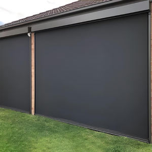 Rideau d'<span class=keywords><strong>extérieur</strong></span> <span class=keywords><strong>Tissu</strong></span> imperméable Système d'écran électrique zippé Stores roulants d'<span class=keywords><strong>extérieur</strong></span> Écran motorisé rétractable - Product Image 6