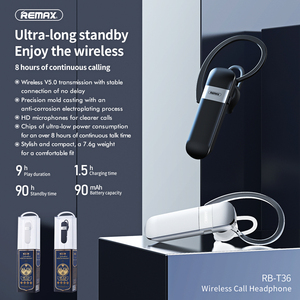 Remax si unisce a noi RB-T36 auricolari Wireless con ricarica Super veloce auricolari auricolari senza fili chiamata Bluetooth 5.0 auricolare - Product Image 2