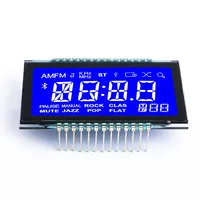TN Layar Digital Putih Sederhana Layar Besar Tampilan Digital Ultra-Jernih TN LCD Produksi Profesional Modul Layar LCD dengan Lampu Latar