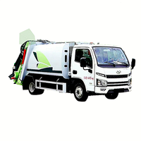 Camion de collecte des déchets d'usine