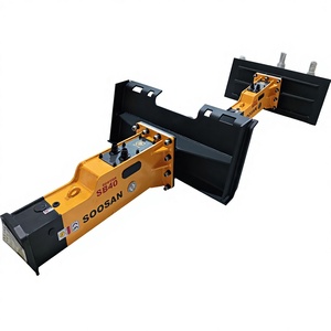 For SB40 Skid Steer Hydraulic Breaker 68mm Chisel Diameter 4.0-7.0 Ton Construction Mining Main Body 295kg 1 Year Warranty - Product Image 1
