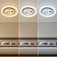 Plafonnier Premium avec ventilateur et éclairage LED à 3 couleurs changeantes, télécommande, pour fournisseurs en gros de l'usine chinoise
