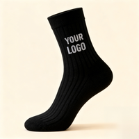Chaussettes de compression décontractées de luxe pour l'été, avec logo personnalisé, antibactériennes, anti-fatigue, respirantes, écologiques, sans coutures, pour hommes