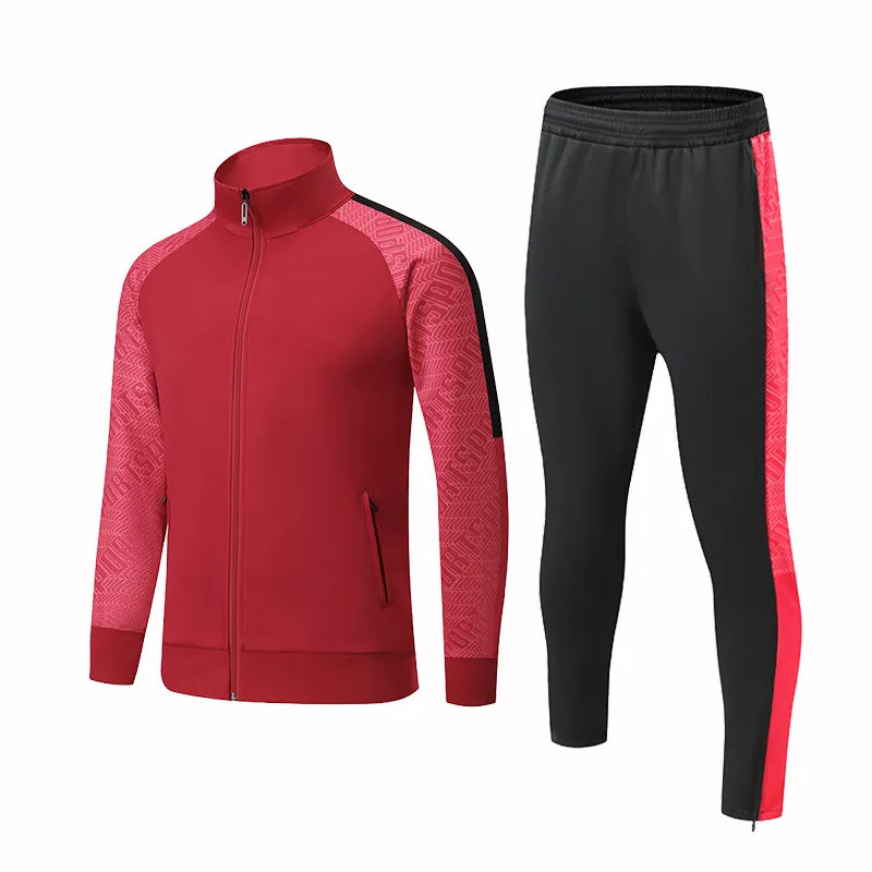 Abbigliamento da allenamento personalizzato Mens vendita calda OEM Fitness Sweat Suit Jogging sport Casual set di abbigliamento sportivo traspirante