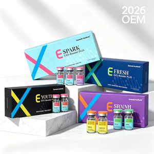 เซรั่ม OEM ไฮยาลูรอนิก แอซิด เอ็กโซ บูสเตอร์ เปปไทด์ ผสมสารสกัด YOUTH FRESH CONTOUR HEAL SPARK บำรุงผิวหน้าอย่างอ่อนโยน ช่วยเติมความชุ่มชื้นและบำรุงผิว - Product Image 1