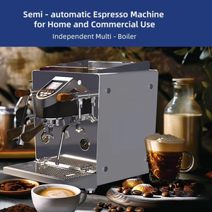 Máquina de Espresso de Doble Caldera con Bomba Rotativa, 110v/220v, Comercial, para Cafetería - Product Image 2