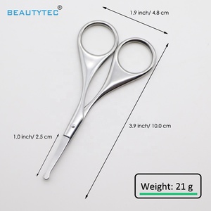 Salon Professional Cheap Priced J2 Steel Barber Hair Cutting <strong>Scissors</strong> <strong>Mustache</strong> Beard <strong>Scissors</strong> - Product Image 3