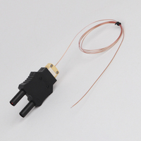 ETA1079 Adaptateur de prise thermocouple de type K vers prise multimètre double tête banane trou rond usage général