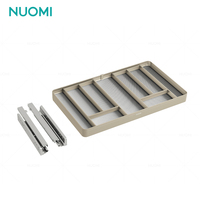 NUOMI Accessoires de meubles : Panier coulissant amovible pour couverts, rangement de cuisine pour tiroirs