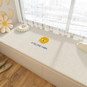 Alfombra para Ventana, Diseño Moderno, Grosor Medio, Antideslizante, Fibra de Poliéster, Uso Doméstico, Lavable a Máquina - Product Image 5