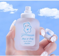 Eau de Toilette Bear Et Baby en vaporisateur, parfum fruité portable unisexe, parfum formel 100 ml, longue durée 12-24 heures, flacon