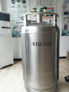 Contenedor criogénico de aislamiento térmico LN2, contenedor de nitrógeno líquido criogénico autopresurizado de 200 l para la industria alimentaria - Product Image 6