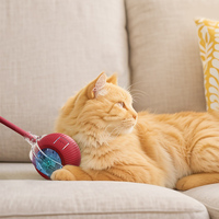 Nouvellement amélioré à la mode Smart Pet Toy automatique interactif Silicone USB chargeur chat boule roulante pour chats et chiens