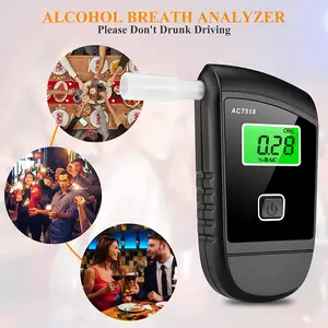 Haneli LCD alkol taşınabilir alkol test cihazı el alkol denetleyicisi