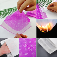 Sacs en papier glassine sans plastique certifiés FSC, translucides, pour emballage de vêtements e-commerce, vente en gros, usine BSCI, commande en gros
