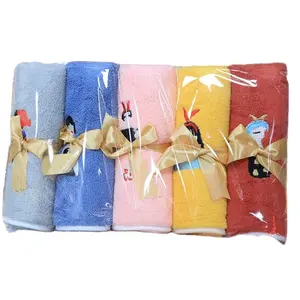 embroidery Soft Microfiber Hand Towels for Bathroom Super Absorbent Face Wash Towels Quick Drying Gym Towel Ideal for Home SPA