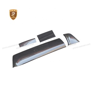 Xe Nội Thất <span class=keywords><strong>Trim</strong></span> Cho Cuộn Royce Cullinan Sợi Carbon Trung Tâm Điều Khiển Bánh Bảng Điều Khiển Cửa Sổ Nút Nội Thất Bộ Dụng Cụ - Product Image 4
